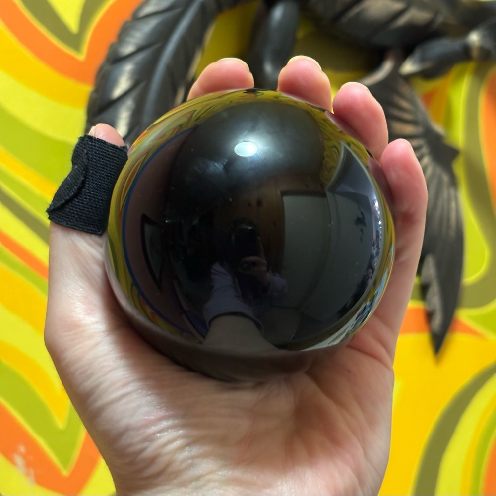 High Quality 1 lb. Black Obsidian Sphere